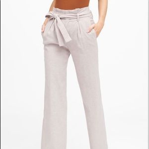 Wide leg linen Banana Republic pants!